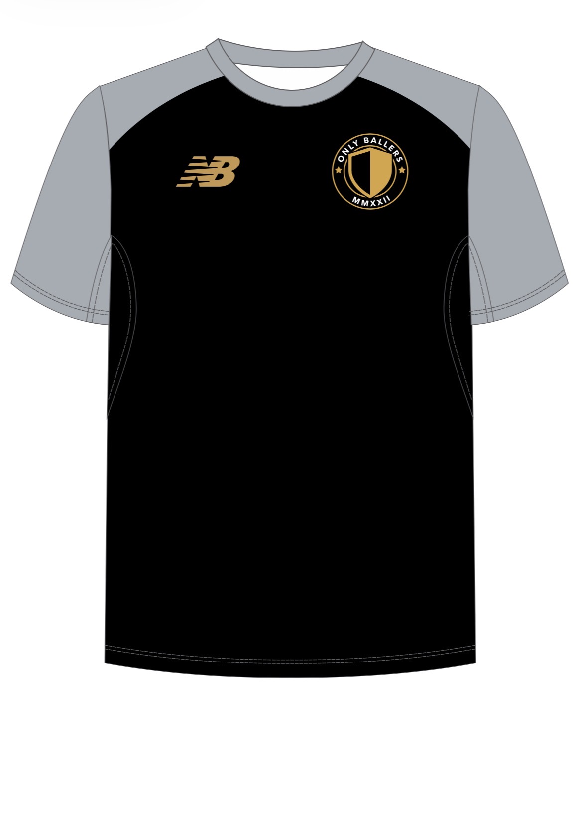 Raglan Training Tee - Only Ballers x New Balance